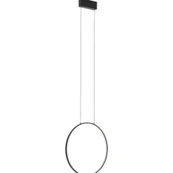 Lampa Wisząca CIRCOLO P Czarny 18W LED 4000K 45cm