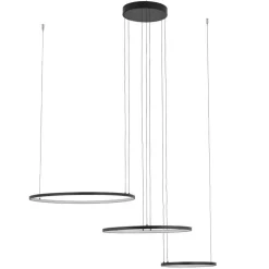 Lampa wisząca CIRCOLO POWER LED czarna 85W 3000K