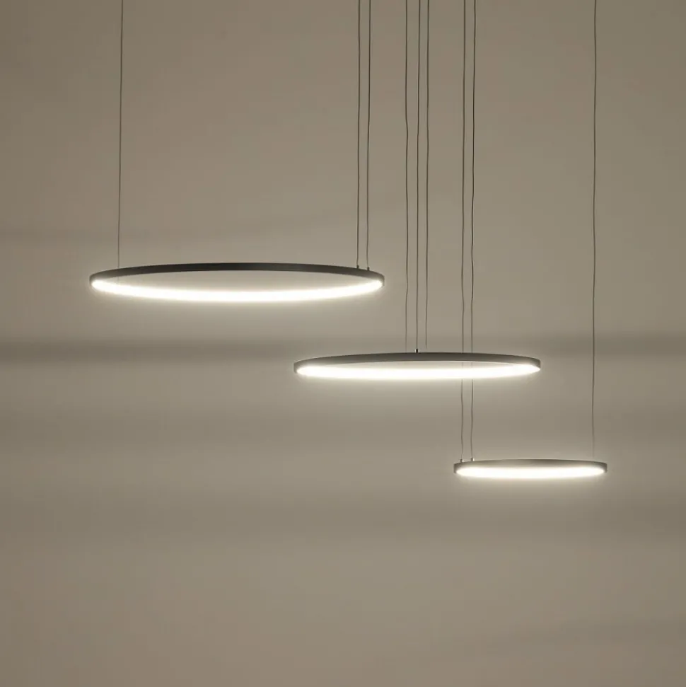 Lampa wisząca CIRCOLO POWER LED czarna 85W 3000K