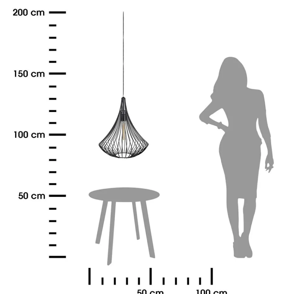 Lampa wisząca Clessidra Nera