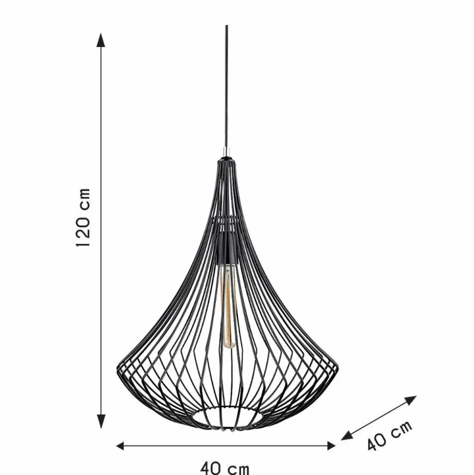 Lampa wisząca Clessidra Nera