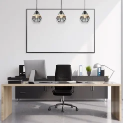 Lampa wisząca CLIFF BLACK 1xE27