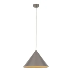 Lampa wisząca CONO L NEW brązowa 1xE27