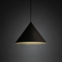 Lampa wisząca CONO L NEW brązowa 1xE27