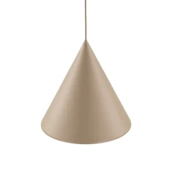 Lampa wisząca CONO L sabia beżowa 1xE27