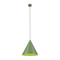 Lampa wisząca CONO L zielona 1xE27