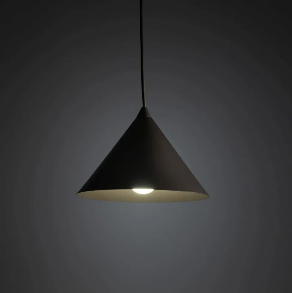 Lampa wisząca CONO S NEW brązowa 1xE27