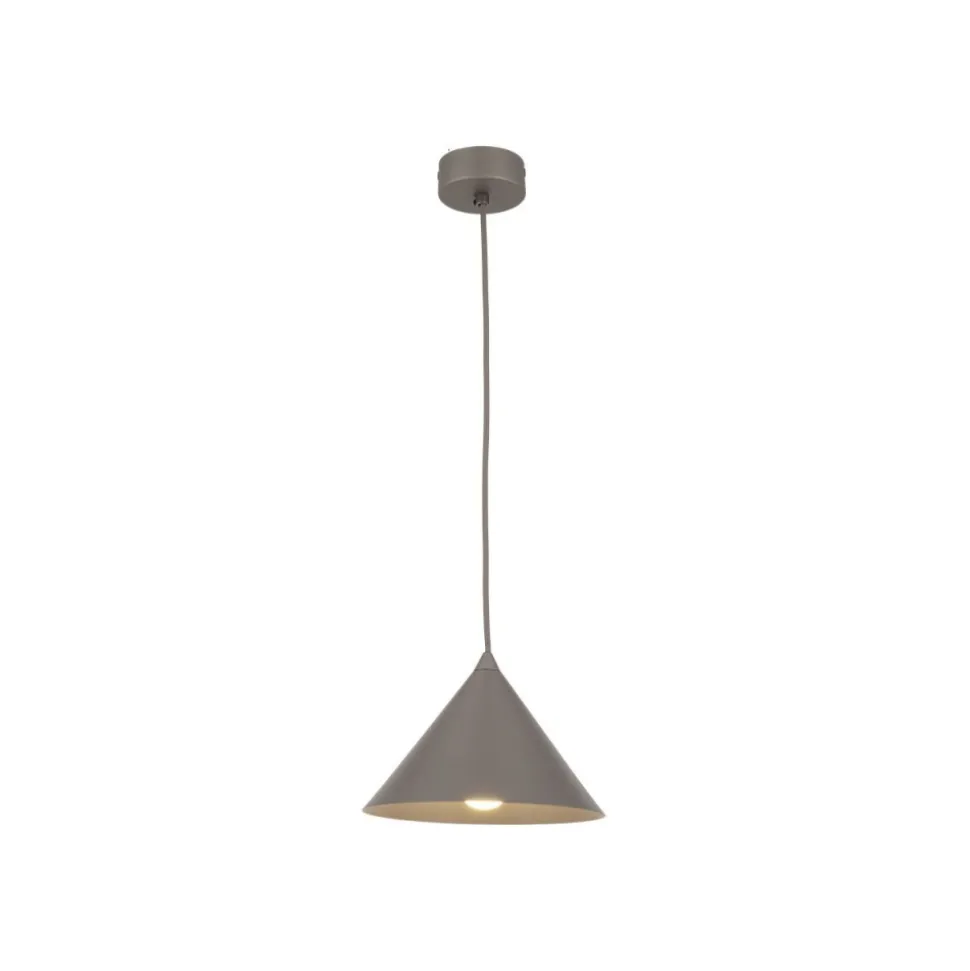 Lampa wisząca CONO S NEW brązowa 1xE27