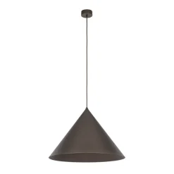 Lampa wisząca CONO XL brązowa 1xE27