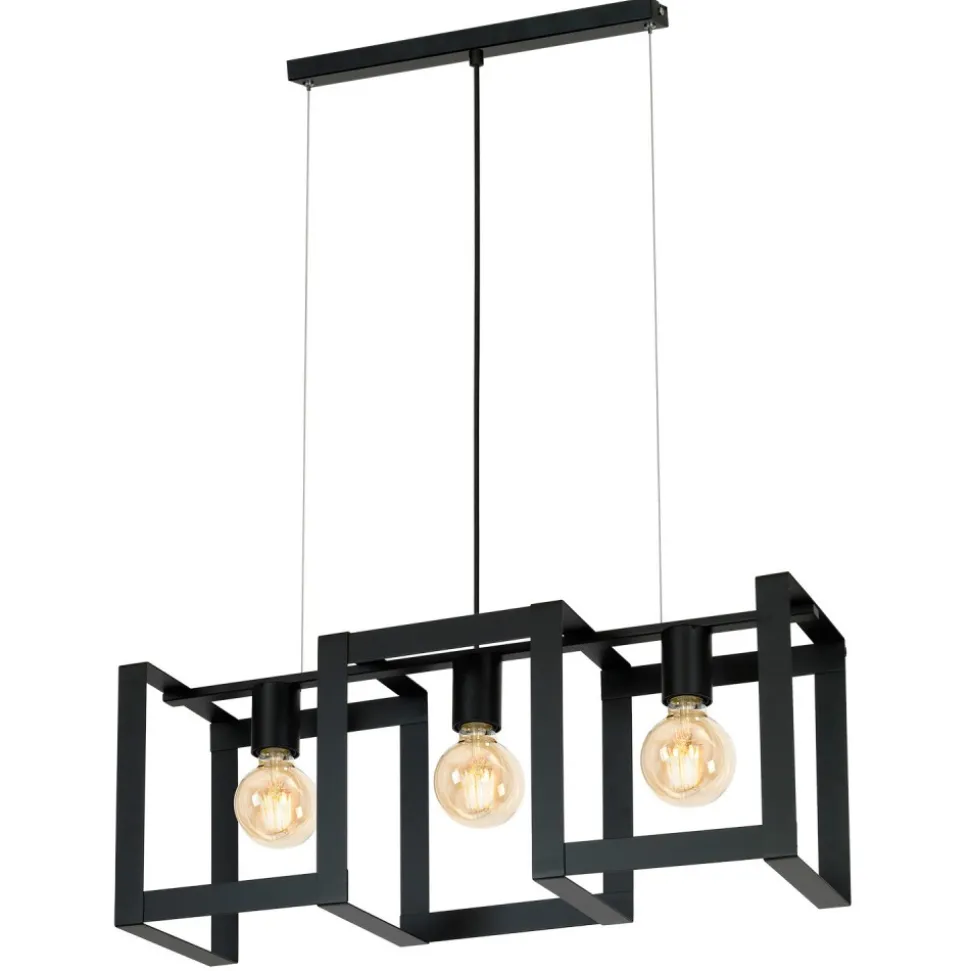 Lampa wisząca czarna Kartel LOFT plafon