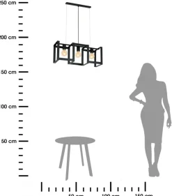 Lampa wisząca czarna Kartel LOFT plafon