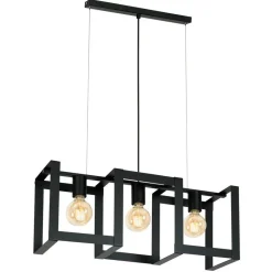 Lampa wisząca czarna Kartel LOFT plafon