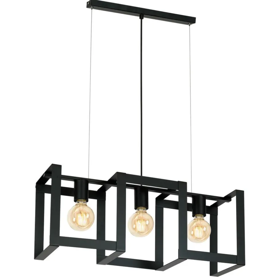 Lampa wisząca czarna Kartel LOFT plafon