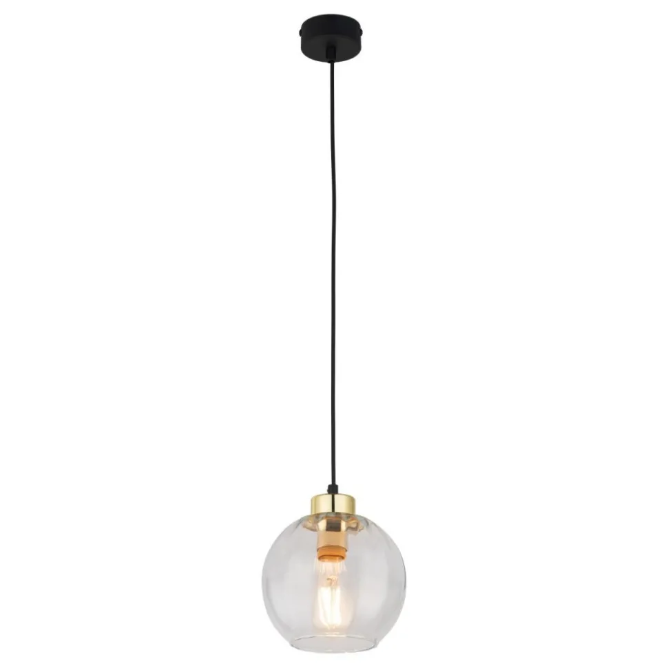 Lampa wisząca DEVI transparentna 1xE27 18 cm