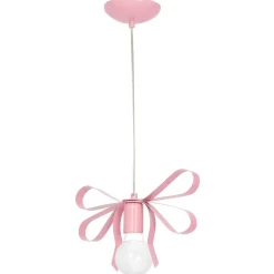 Lampa Wisząca EMMA Różowy 1xE27