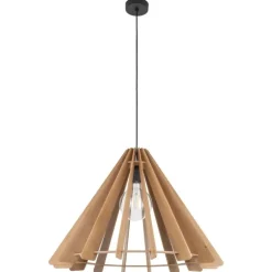 Lampa wisząca ERIS WOOD L 1xE27