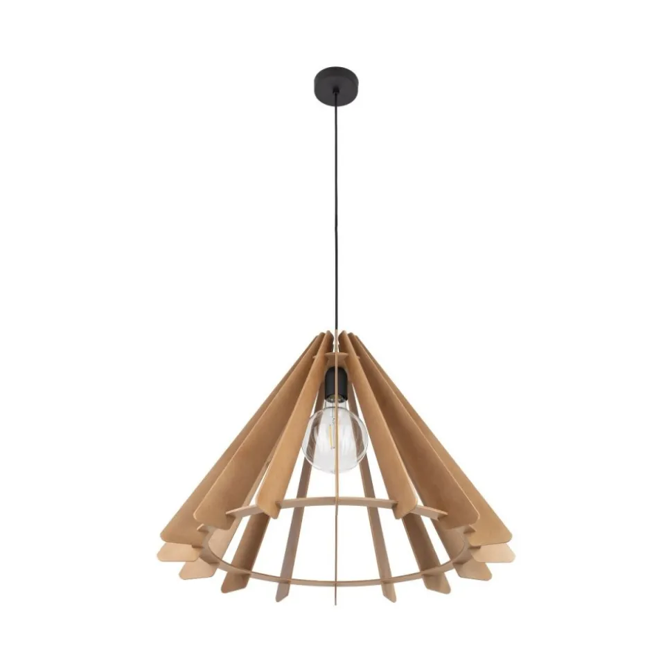 Lampa wisząca ERIS WOOD L 1xE27