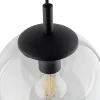 Lampa Wisząca ESME Transparentny Szklany Klosz 1xE27 30 cm