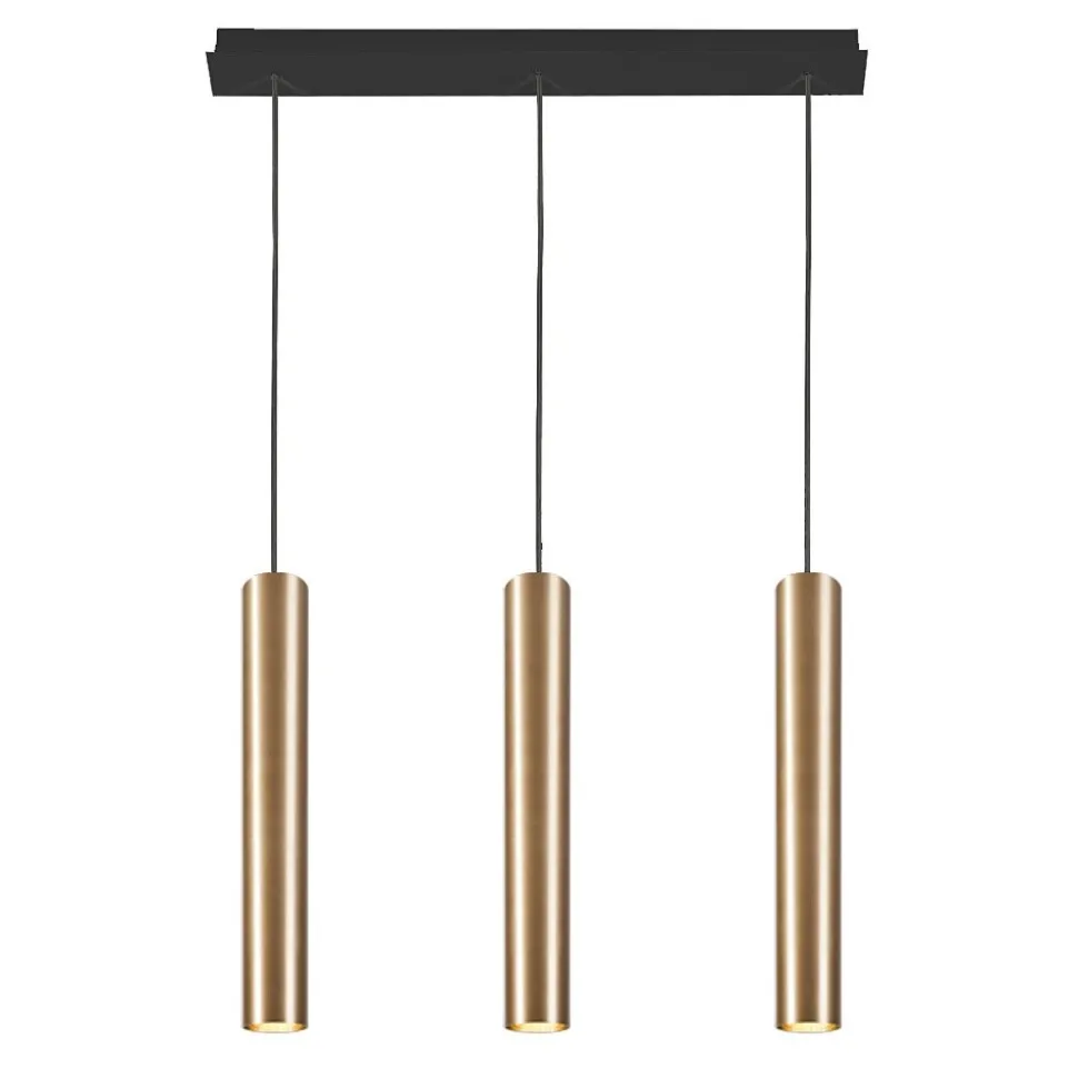 Lampa Wisząca EYE Złoty 3xGU10 Listwa