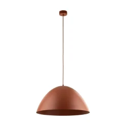 Lampa wisząca FARO ceglasta 1xE27 50 cm