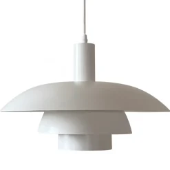 Lampa wisząca FERRO Biała Metalowa 1xE27 38cm