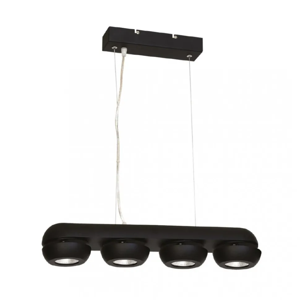 Lampa Wisząca FLARE Czarny 40W LED