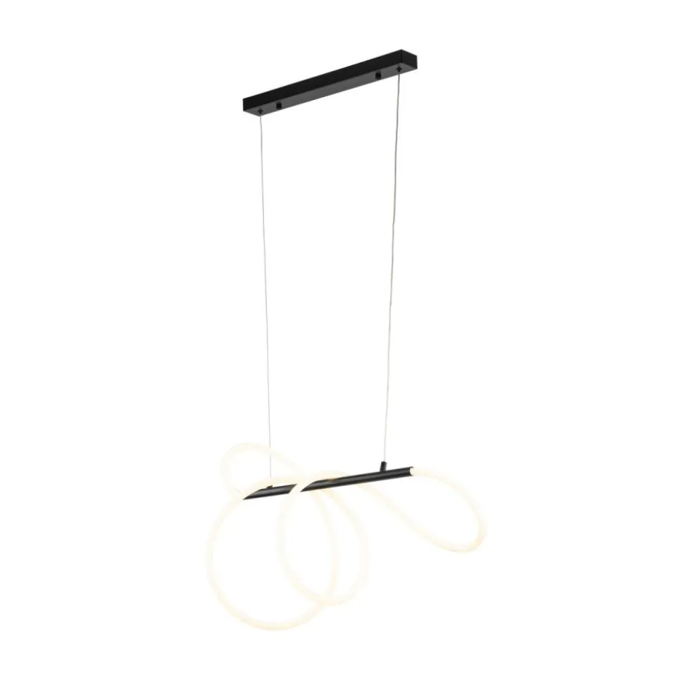 Lampa wisząca FLEXI czarna 1xLED 36W 4000K