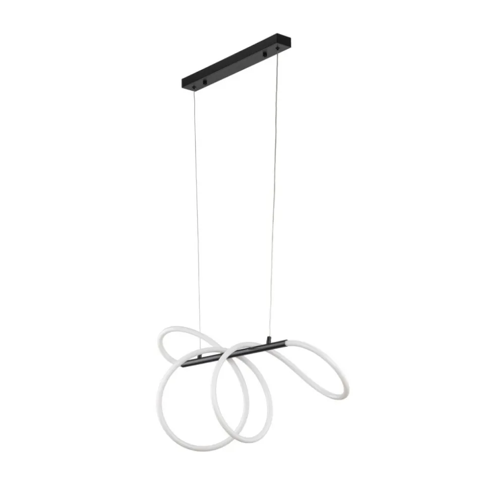 Lampa wisząca FLEXI czarna 1xLED 36W 4000K
