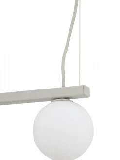 Lampa wisząca FOURTY szara 2xGU10 1xG9