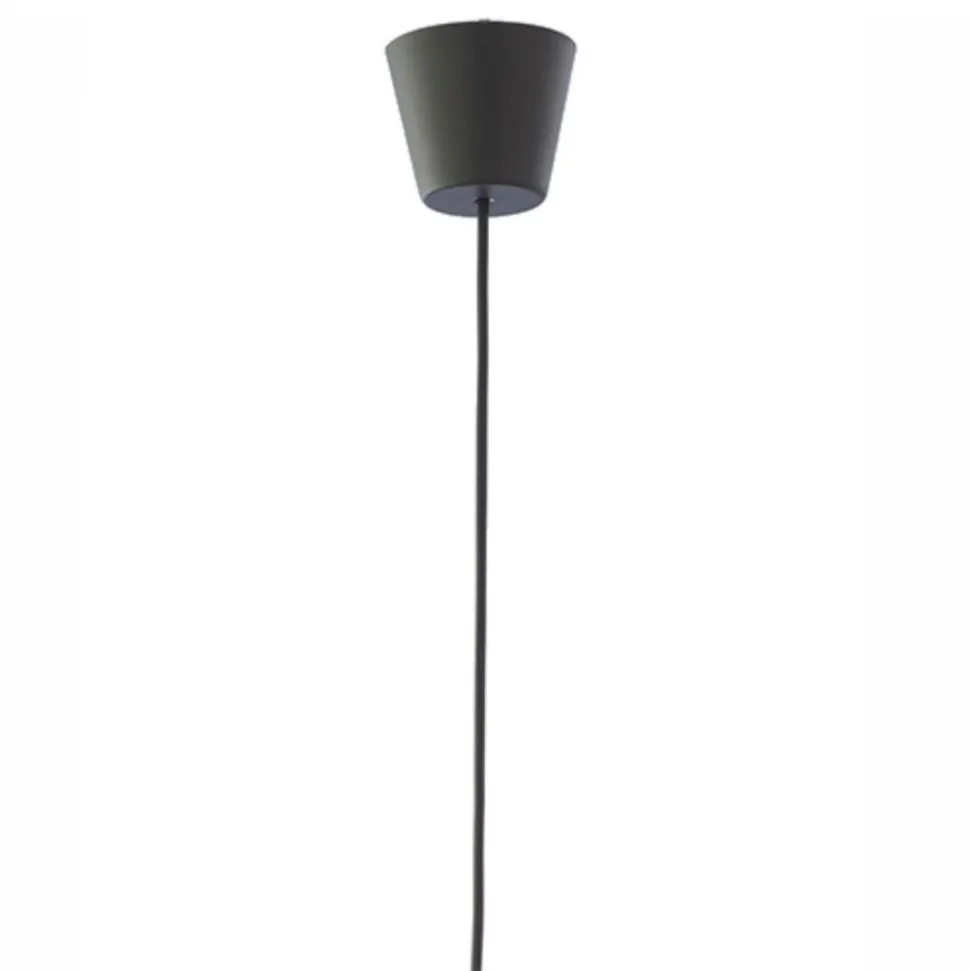 Lampa wisząca GALAXY XL czarna klosz złoty 1xE27