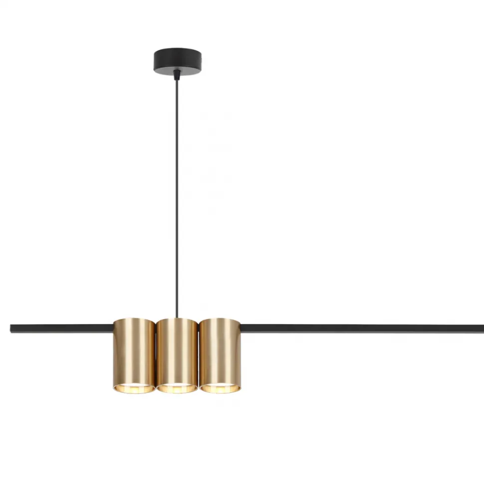 Lampa Wisząca GENESIS Listwa Złoty 5xGU10