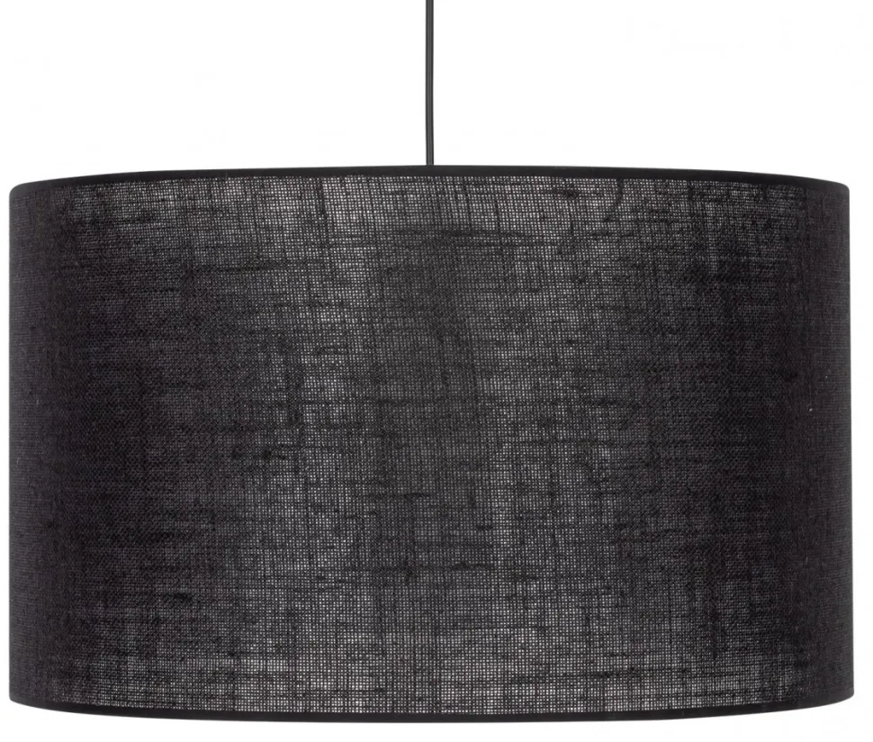 Lampa Wisząca GLORII Czarny Abażur 1xE27 50cm