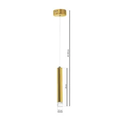Lampa wisząca GOLDIE 5W LED