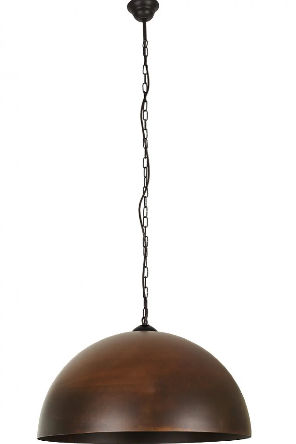 Lampa Wisząca HEMISPHERE Brązowy 1xE27 50cm