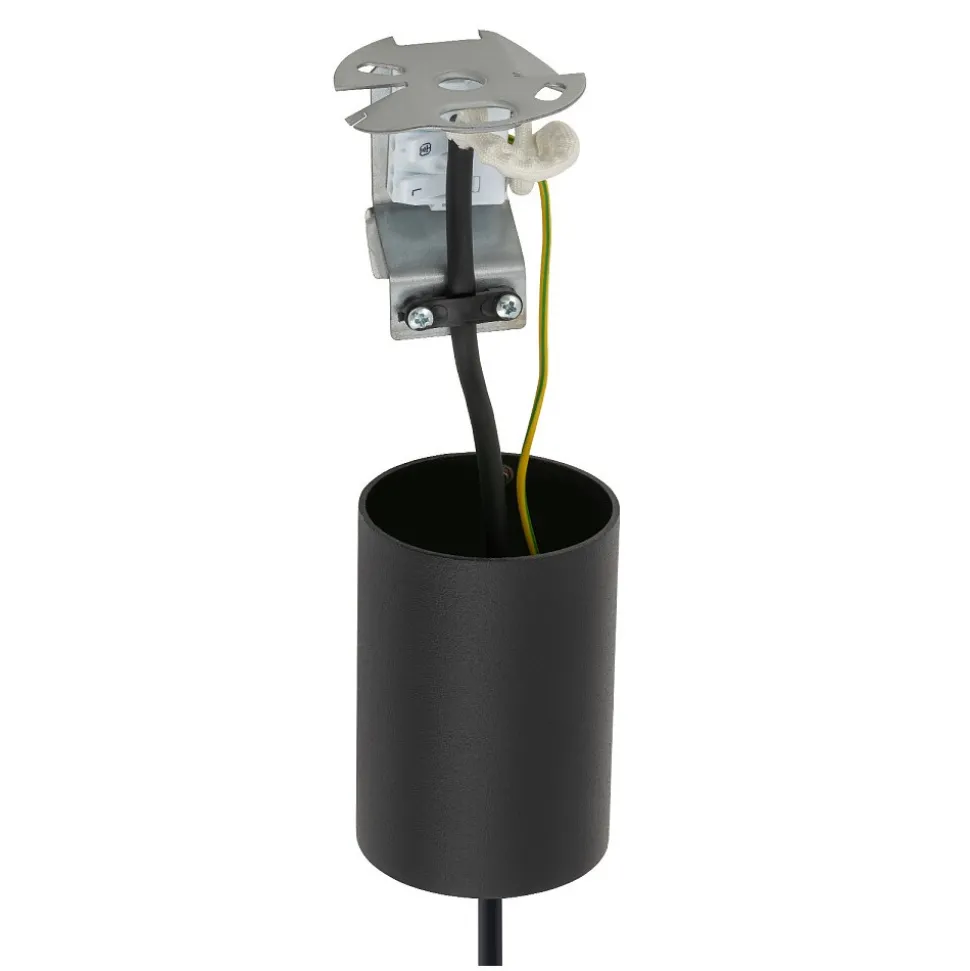 Lampa Wisząca HEMISPHERE Czarny Złoty 1xE27 33cm