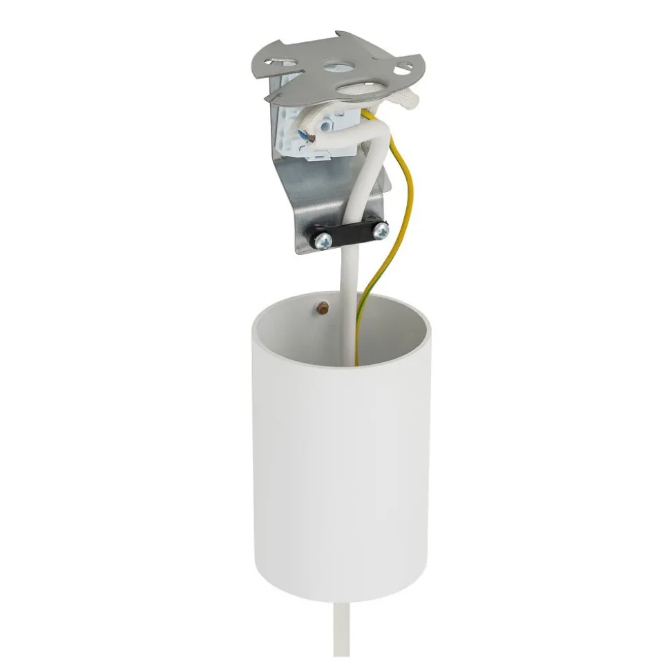 Lampa Wisząca HEMISPHERE L Biały Złoty Metalowy Klosz 4xGX53 50cm