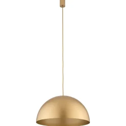 Lampa Wisząca HEMISPHERE L Złoty Metalowy Klosz 4xGX53 50cm