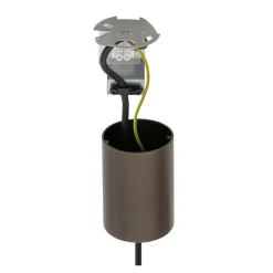 Lampa Wisząca HEMISPHERE S Brązowy Metalowy Klosz 1xGX53 33cm