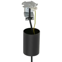 Lampa Wisząca HERMANOS A Czarny Złoty 1xGU10 18cm