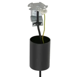 Lampa Wisząca HERMANOS B Czarny Złoty 1xGU10 20cm