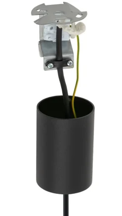 Lampa Wisząca HERMANOS C Czarny 1xGU10 15,5cm