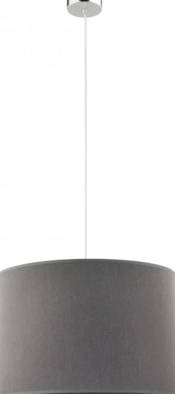 Lampa wisząca HOTEL szara 1xE27