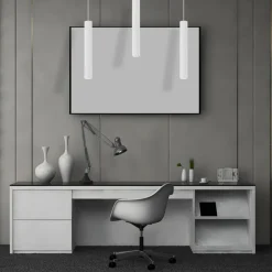 Lampa Wisząca HUDSON Biały 3xGU10