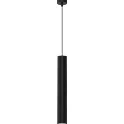 Lampa Wisząca HUDSON Czarny Tuba 1xGU10