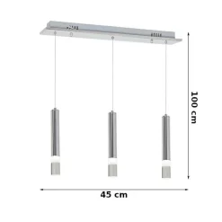 Lampa wisząca ICE 15W LED