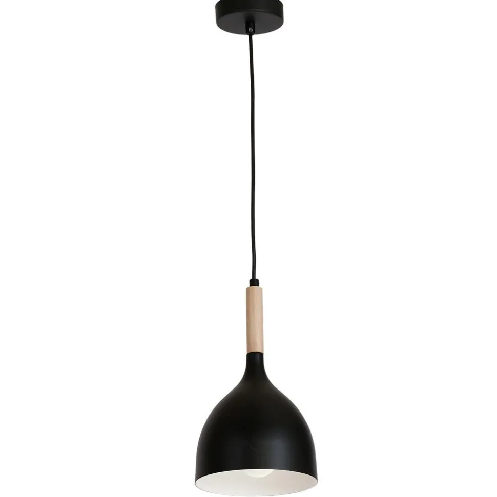 Lampa wisząca industrialna Noak Wood