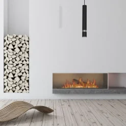 Lampa wisząca JOKER Czarny Srebrny 1xGU10