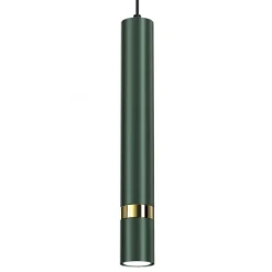 Lampa Wisząca JOKER Zielony Złoty 1xGU10