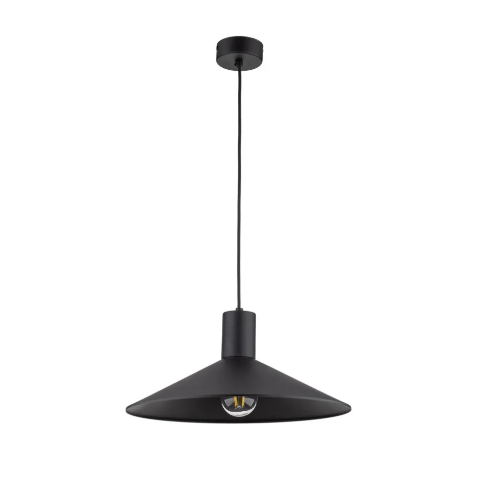 Lampa Wisząca JUMP Czarny Klosz 1xE27