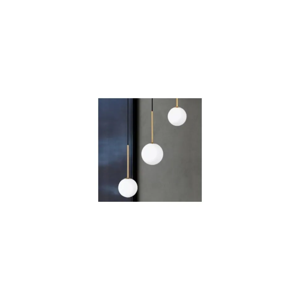 Lampa wisząca KARO klosze kule 3xG9